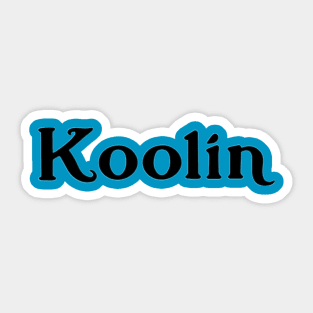 Koolin Sticker